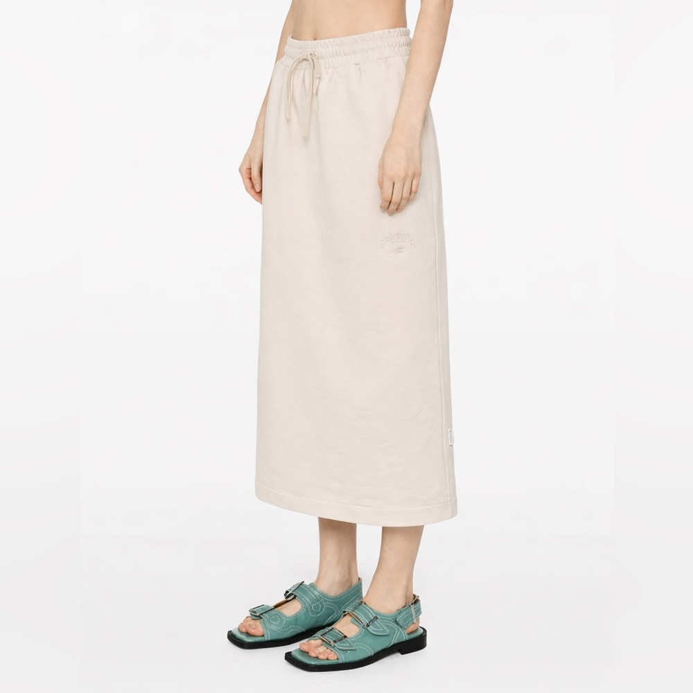 NEW Agnes B Sport B Sporty Skirt Midi Sweatskirt Athletic Athleisure